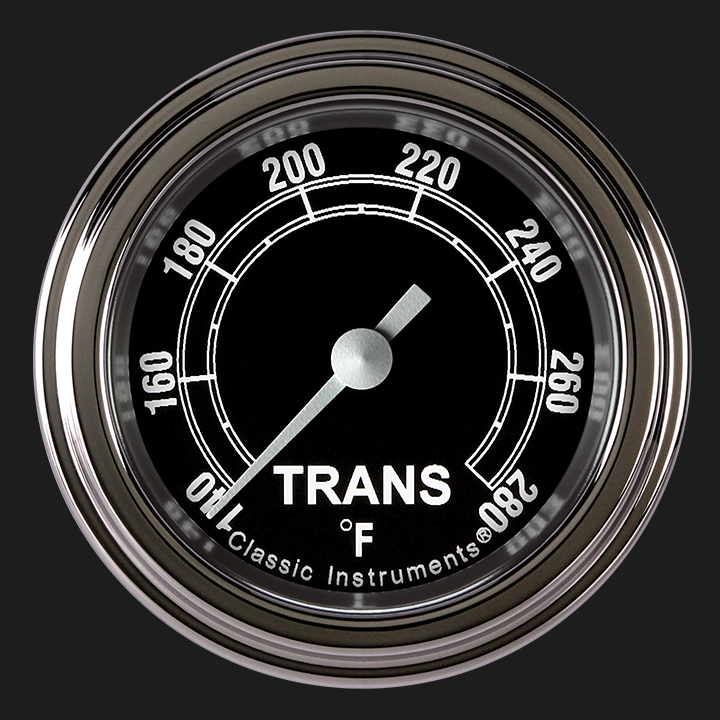 Classic Instruments TR127SLF - Traditional 2 1/8" Transmission Temperature Gauge Classic Instruments TR127SLF - Traditional 2 1/8" Transmission Temperature Gauge