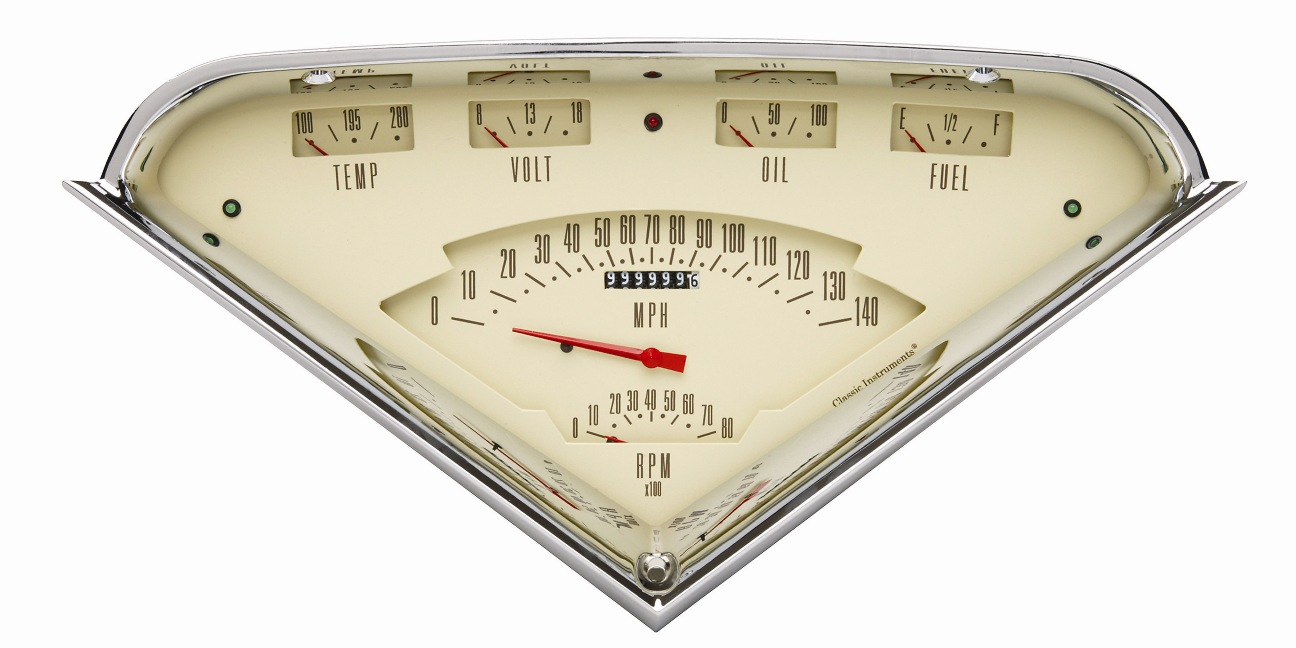 Classic Instruments TF01T-LS - Vintage Tan Tach Force Package
