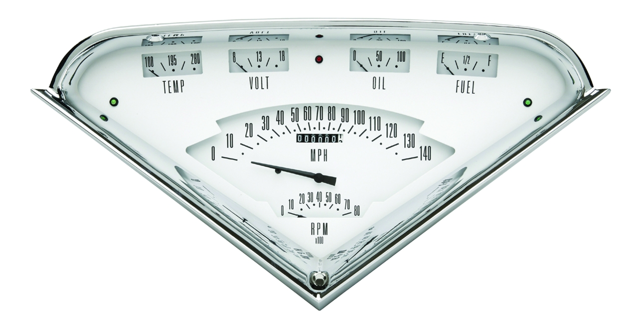 Classic Instruments TF01W-LS - White Hot Tach Force Package
