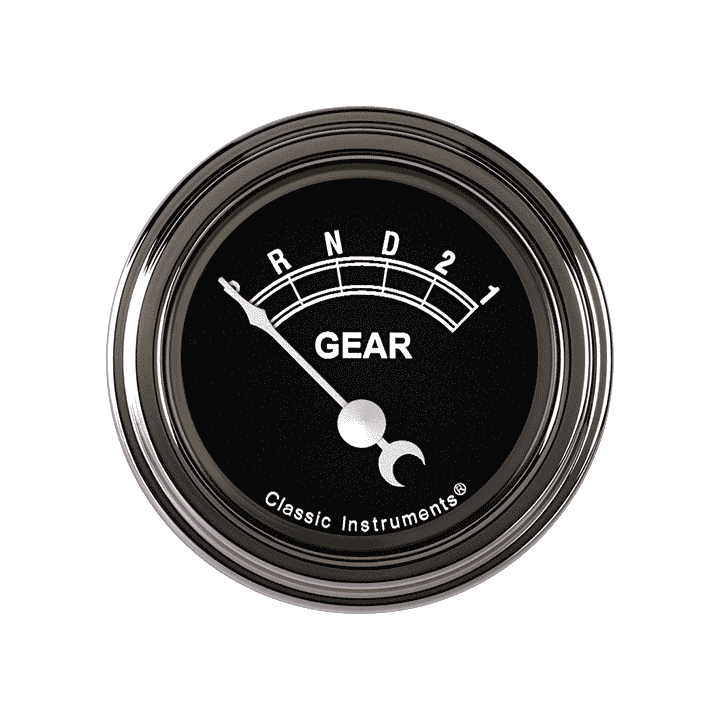 Classic Instruments TR07SLF - Traditional 2 1/8" Gear Indicator