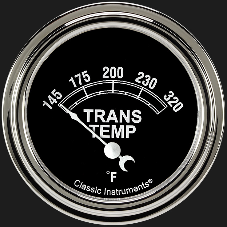 Classic Instruments TR227SLF - Traditional 2 5/8" Transmission Temperature Gauge