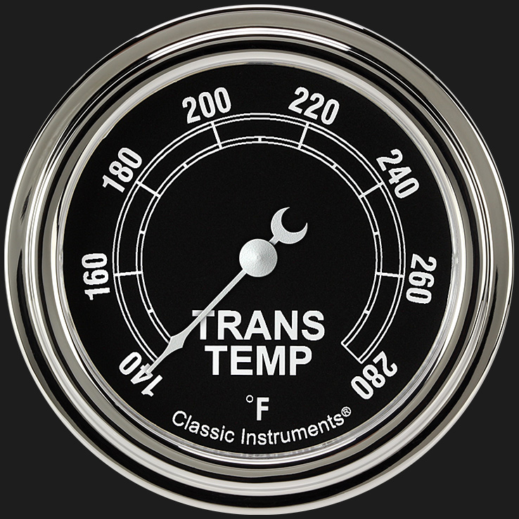 Classic Instruments TR327SLF - Traditional 2 5/8" Transmission Temperature Gauge