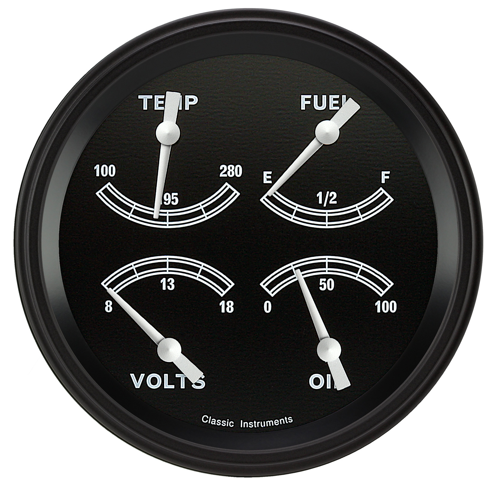Classic Instruments TR75BLF - TRADITIONAL 5IN QUAD 240-33 Classic Instruments TR75BLF - TRADITIONAL 5IN QUAD 240-33