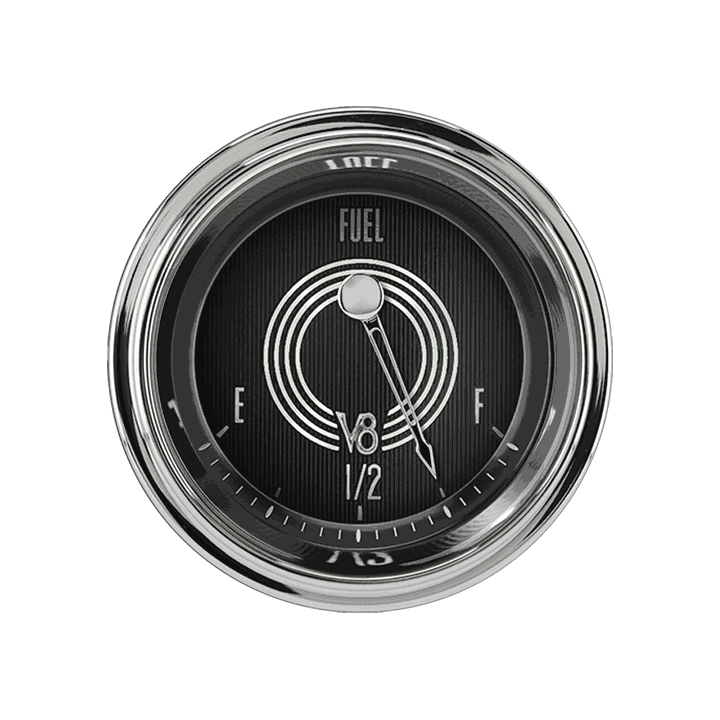 Classic Instruments V8SR14SHC - V8 Speedster 2 1/8" Fuel