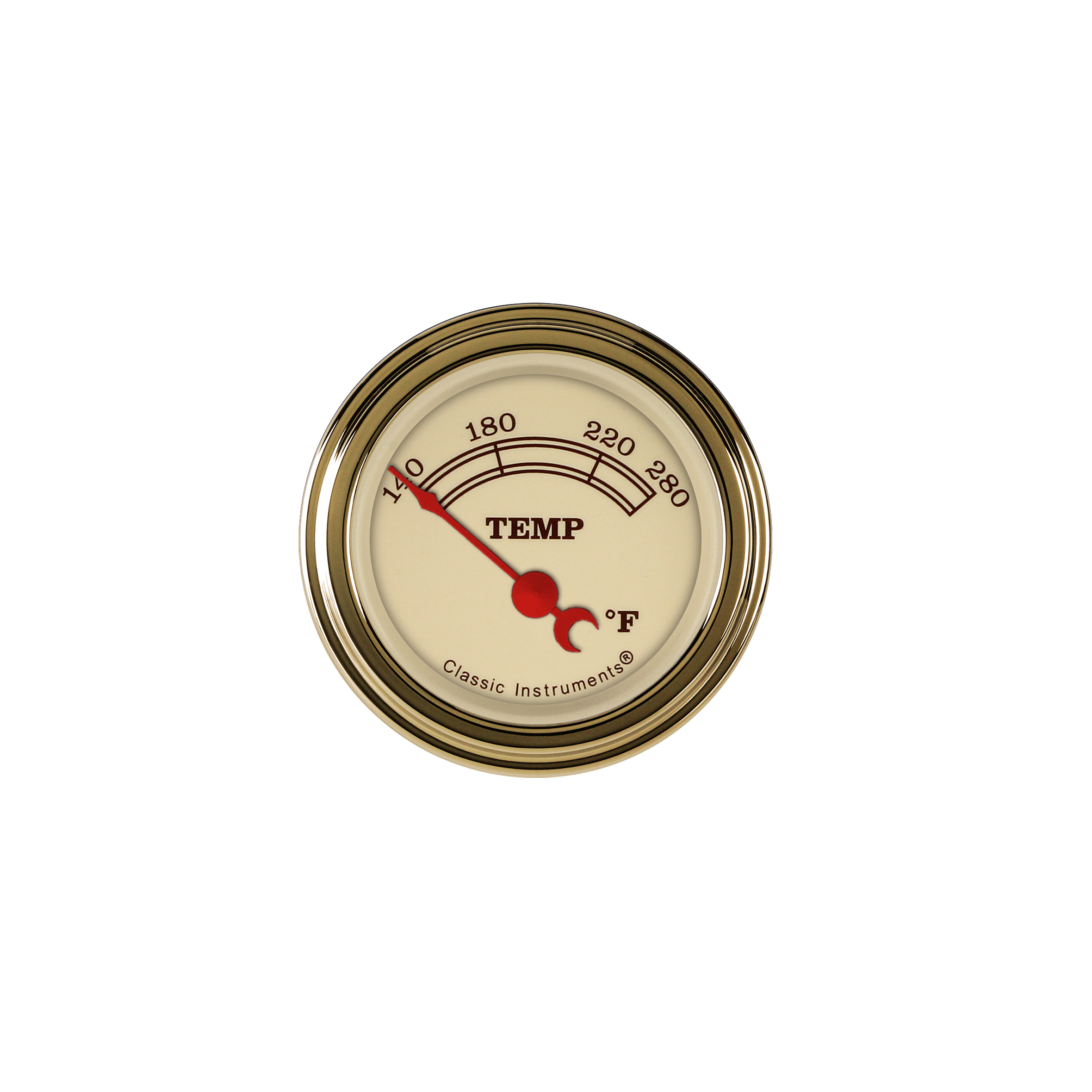 Classic Instruments VT26GLF - VINTAGE SERIES 2IN WATER TEMP Classic Instruments VT26GLF - VINTAGE SERIES 2IN WATER TEMP