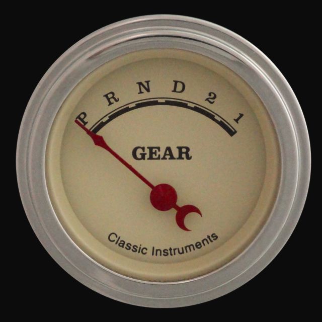 Classic Instruments VT07SLF - Vintage 2 1/8" Gear Indicator Classic Instruments VT07SLF - Vintage 2 1/8" Gear Indicator