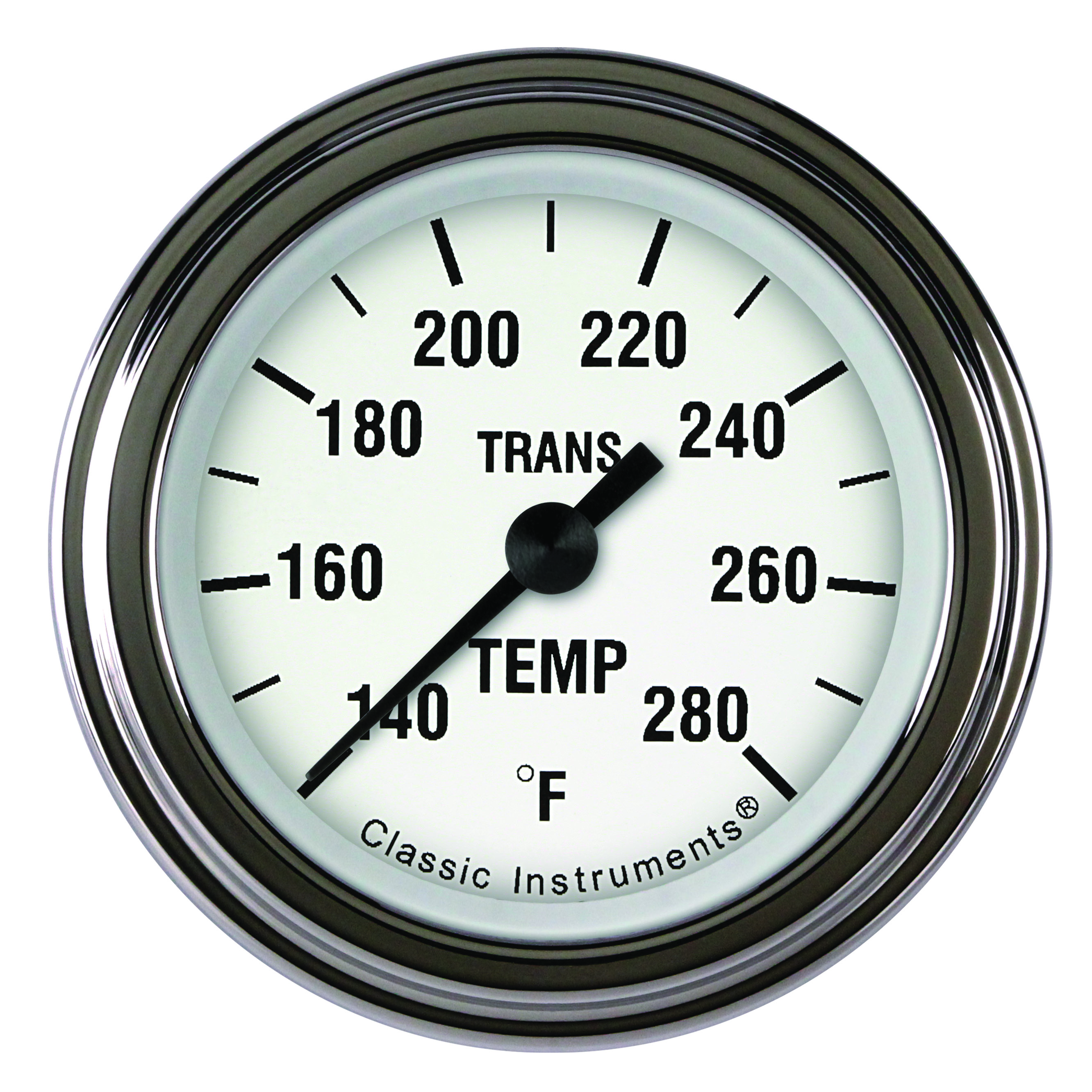 Classic Instruments WH127SLF - White Hot 2 1/8" Transmission Temperature Gauge Classic Instruments WH127SLF - White Hot 2 1/8" Transmission Temperature Gauge