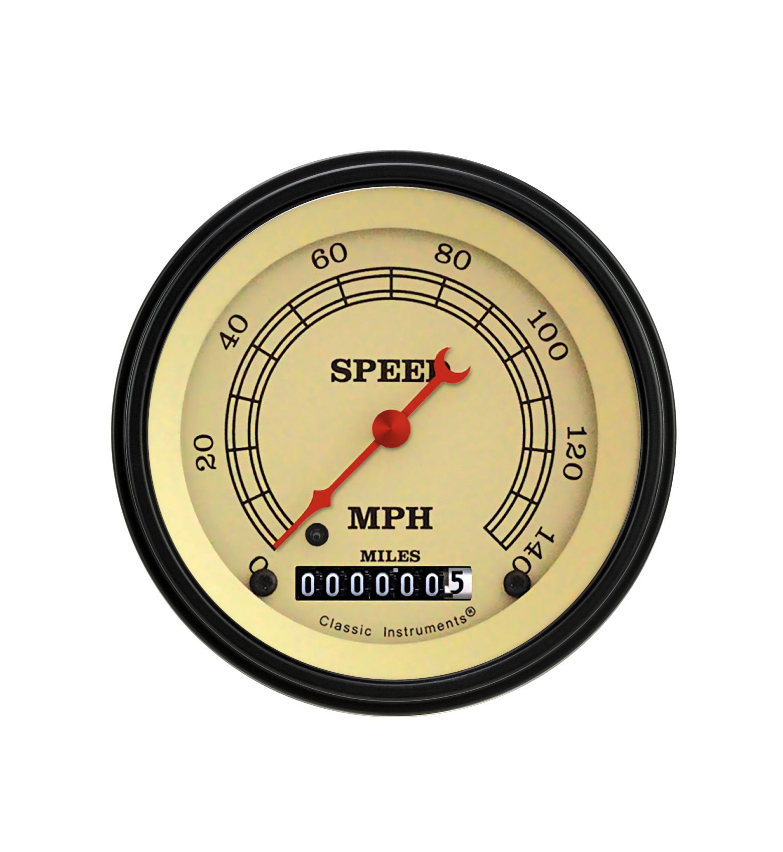Classic Instruments VT55BLF - VINTAGE 3IN SPEEDO 140 MPH