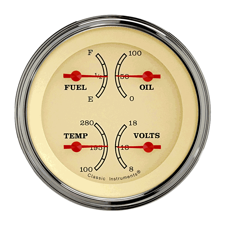 Classic Instruments VT76SLF - (Fuel 240-33 OHM) Classic Instruments VT76SLF - (Fuel 240-33 OHM)