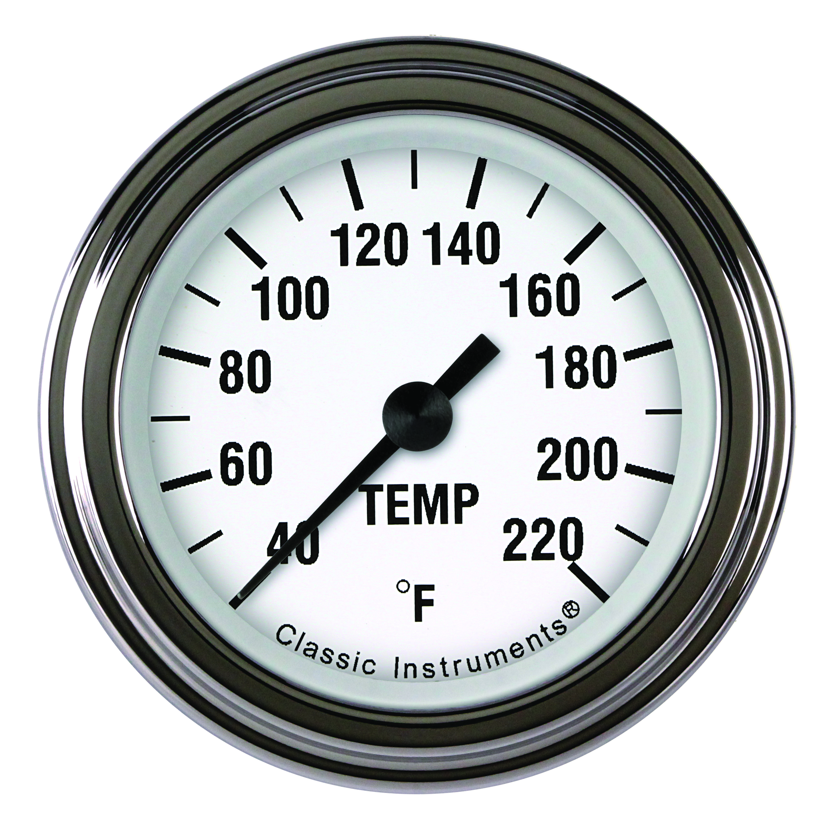 Classic Instruments WH129SLF - White Hot 2 1/8" Stock Eliminator Temp. Gauge Classic Instruments WH129SLF - White Hot 2 1/8" Stock Eliminator Temp. Gauge
