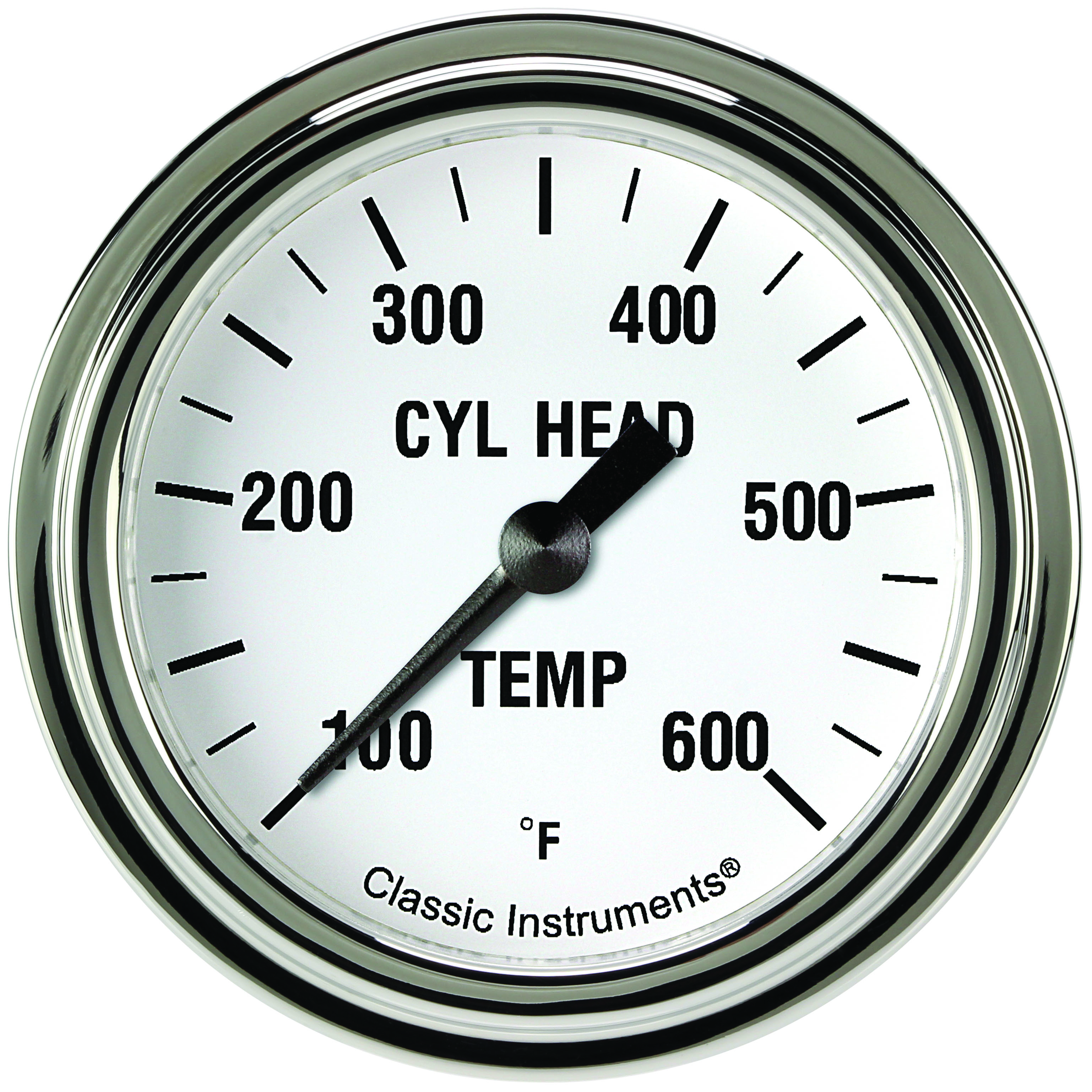 Classic Instruments WH397SLF - White Hot 2 5/8" Cylinder Head Temp. Gauge Classic Instruments WH397SLF - White Hot 2 5/8" Cylinder Head Temp. Gauge