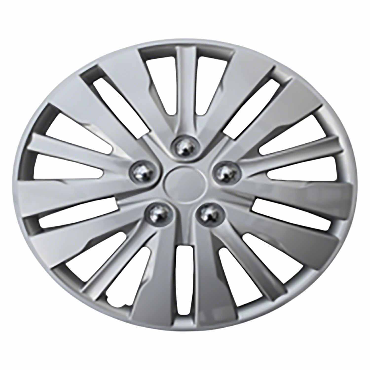 Coast To Coast IWC102816S - Wheel Cover 16 Inch 15 Spoke Silver Color Set Of 4