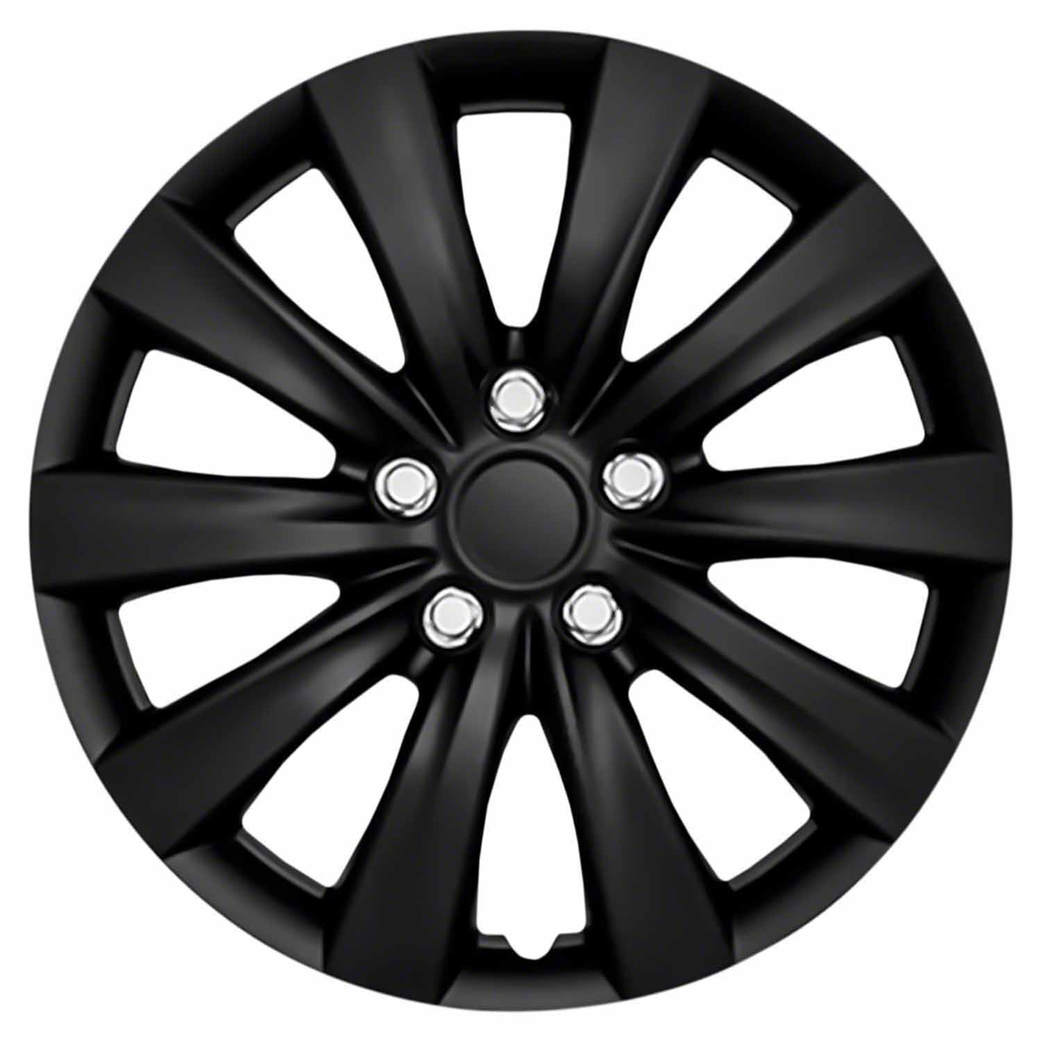 Coast To Coast IWC103816BLK - Wheel Cover 16 Inch 10 Spoke Gloss Black Set Of 4