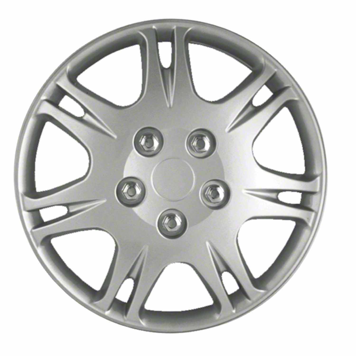 Coast To Coast IWCB881315S - Wheel Cover 15 Inch 7 Spoke Silver Set Of 4