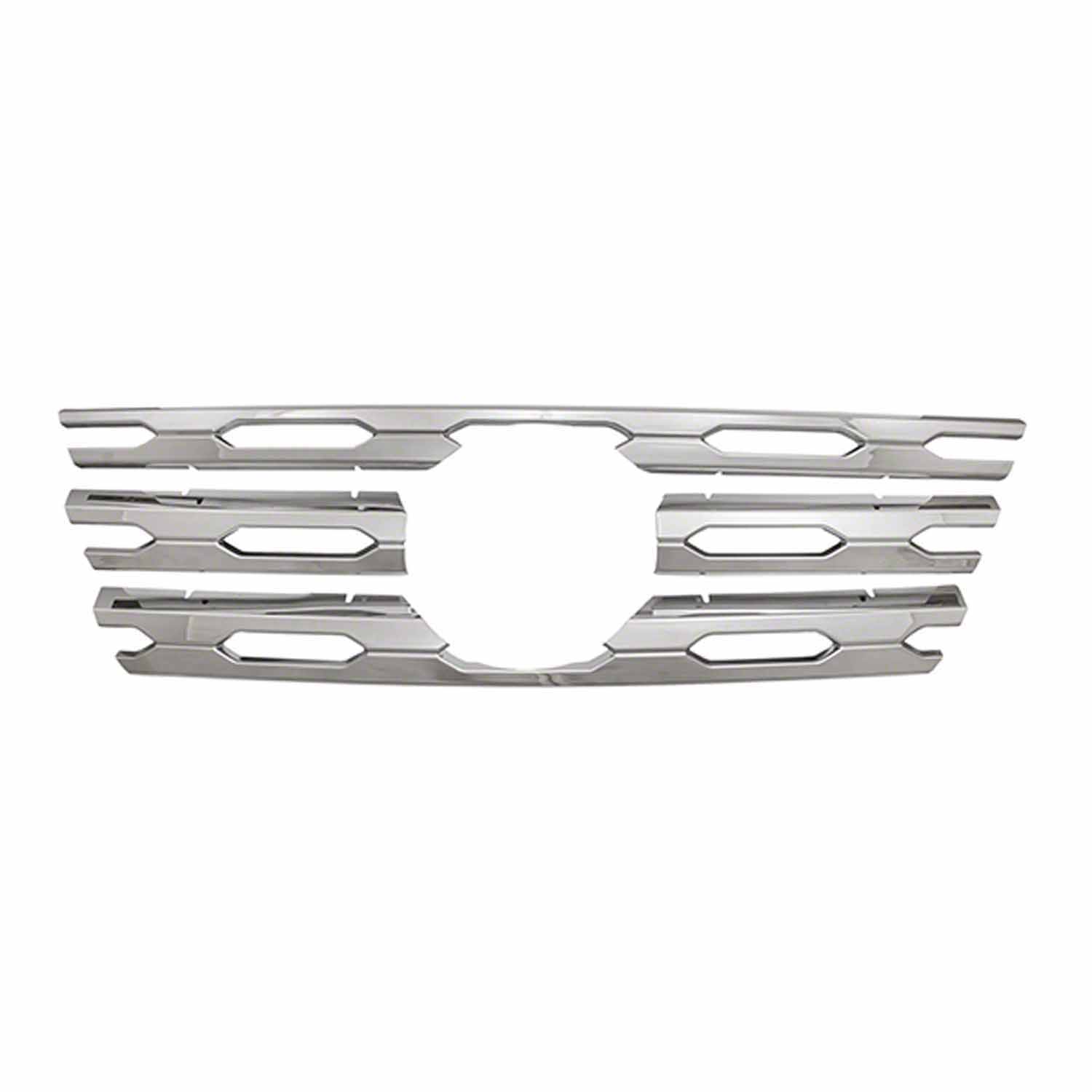 Coast To Coast IWCGI146 - Grille Insert Overlay 4 Piece Chrome Plated ABS