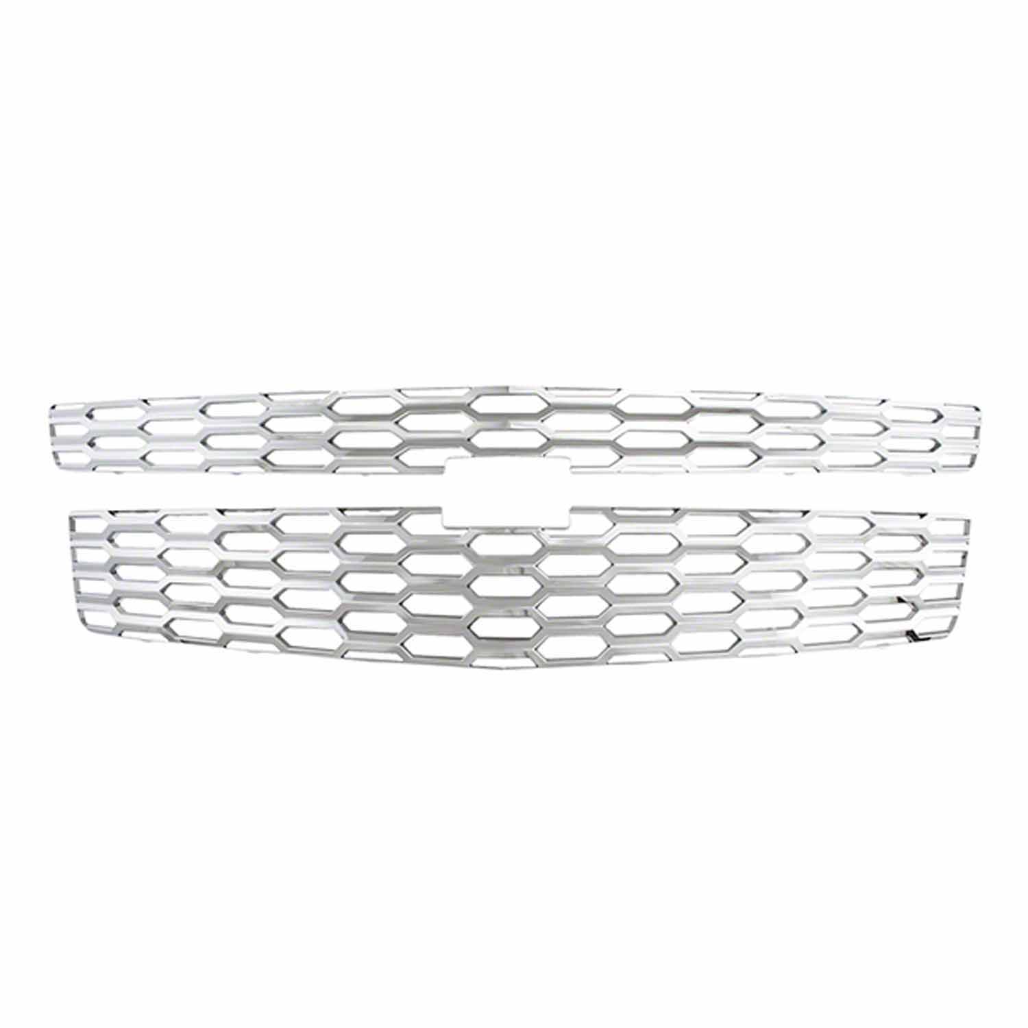Coast To Coast IWCGI127 - Grille Insert Overlay 2 Piece Chrome Plated ABS