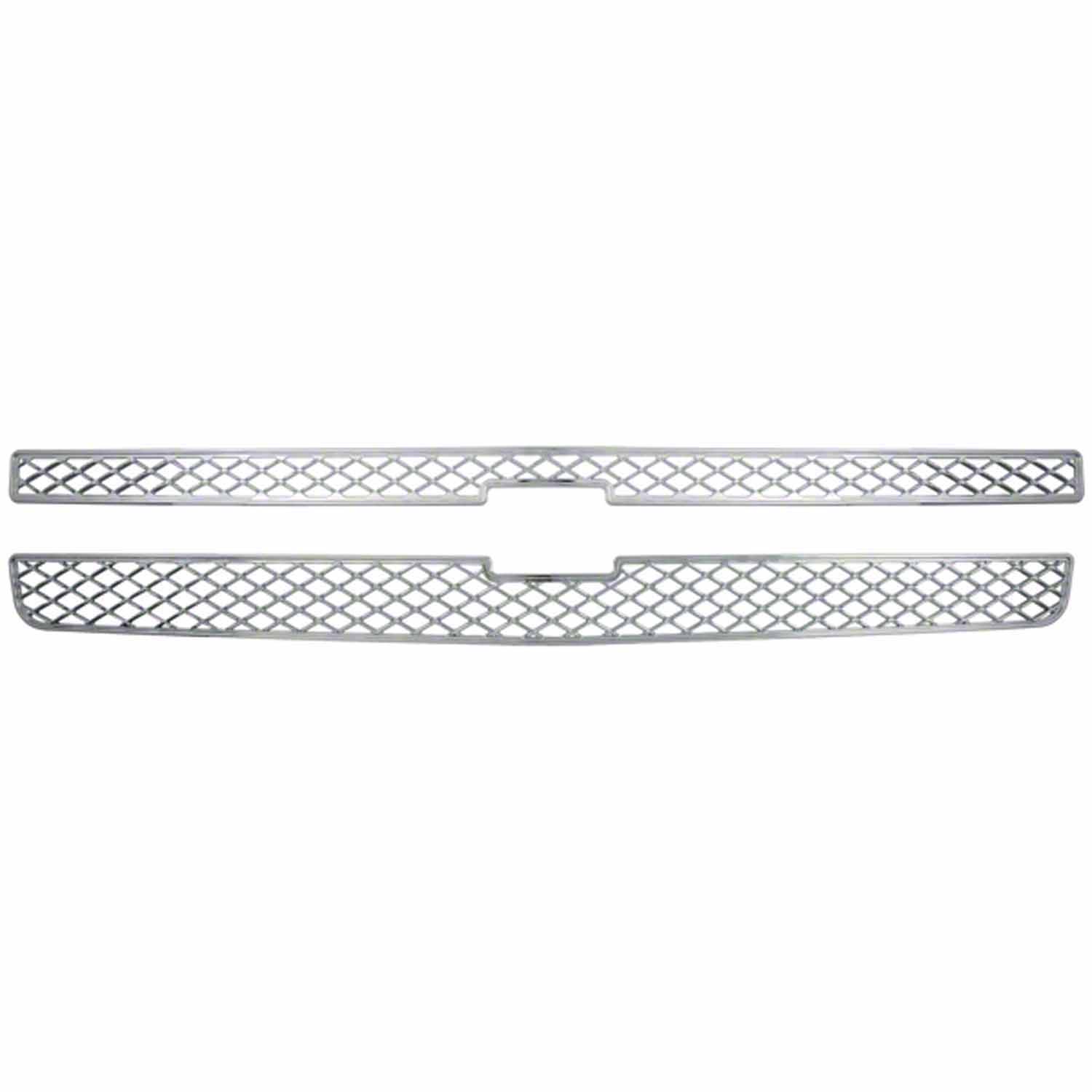 Coast To Coast IWCGI40 - Grille Insert Overlay Mesh 2 Pc Chrome ABS