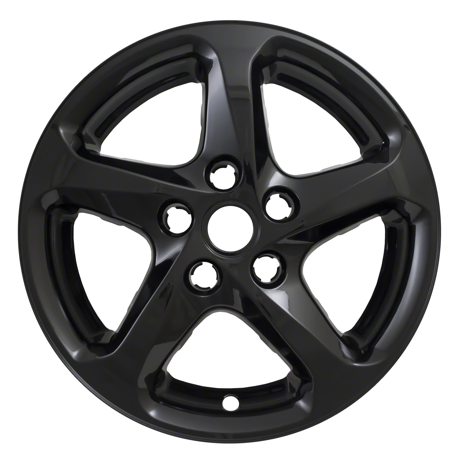 Coast To Coast IWCIMP394BLK - Wheel Cover 16 Inch 5 Spoke Gloss Black Set Of 4 Coast To Coast IWCIMP394BLK - Wheel Cover 16 Inch 5 Spoke Gloss Black Set Of 4