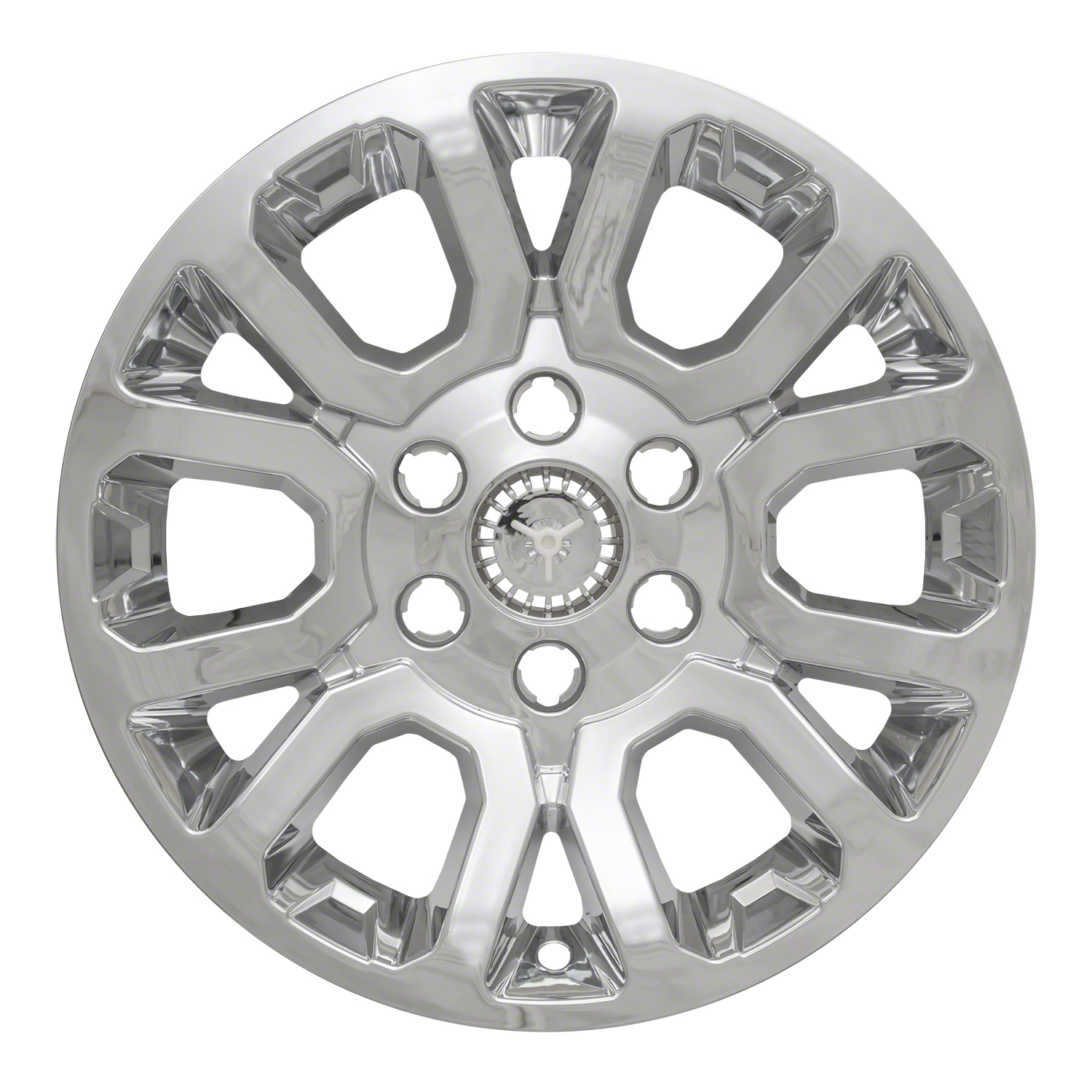 Coast To Coast IWCIMP404X - Wheel Cover 18 Inch 6 Double Spoke Chrome Set Of 4