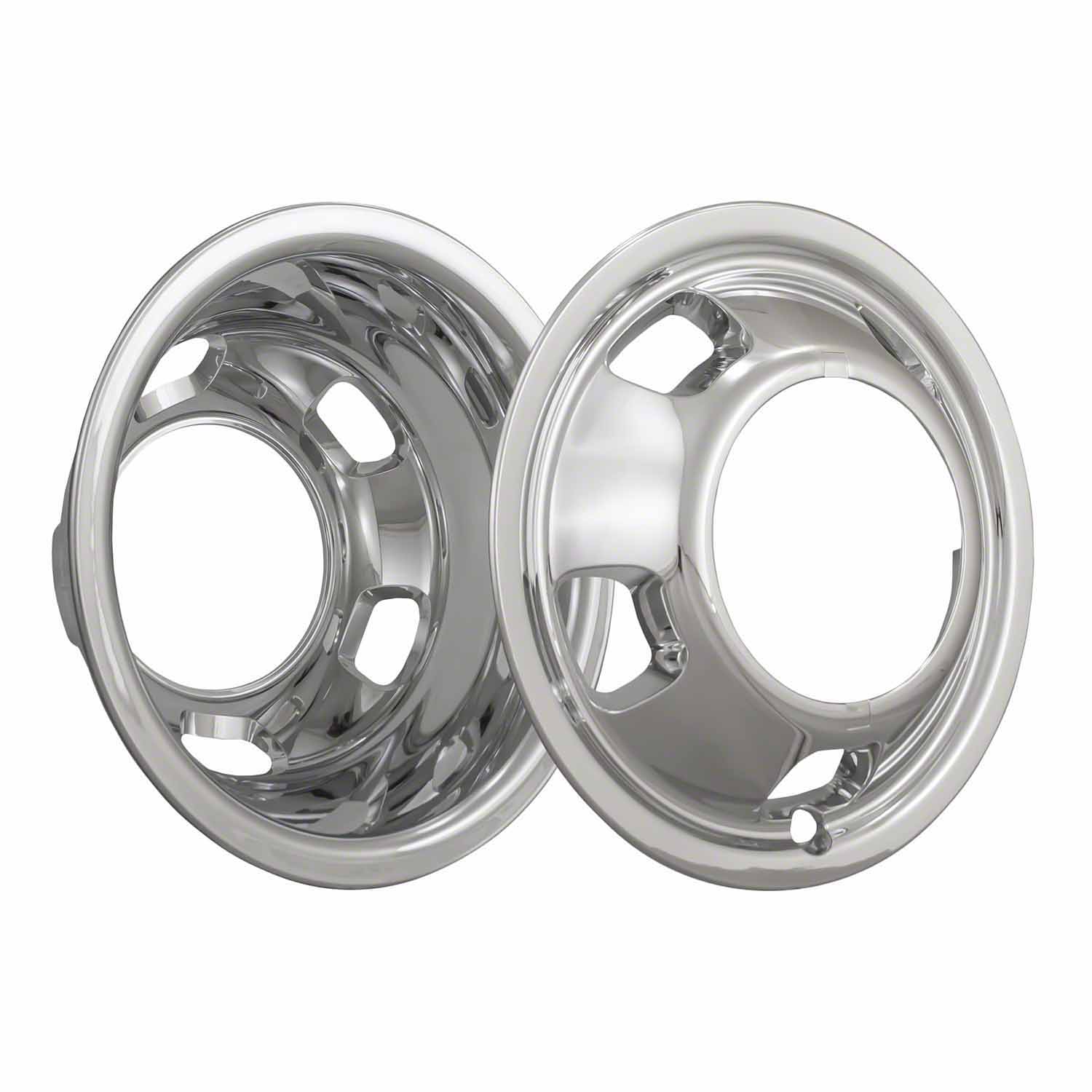 Coast To Coast IWCN8010 - Wheel Simulator 17 Inch Chrom ABS 8 Lug 5 Hand Hol Set 4