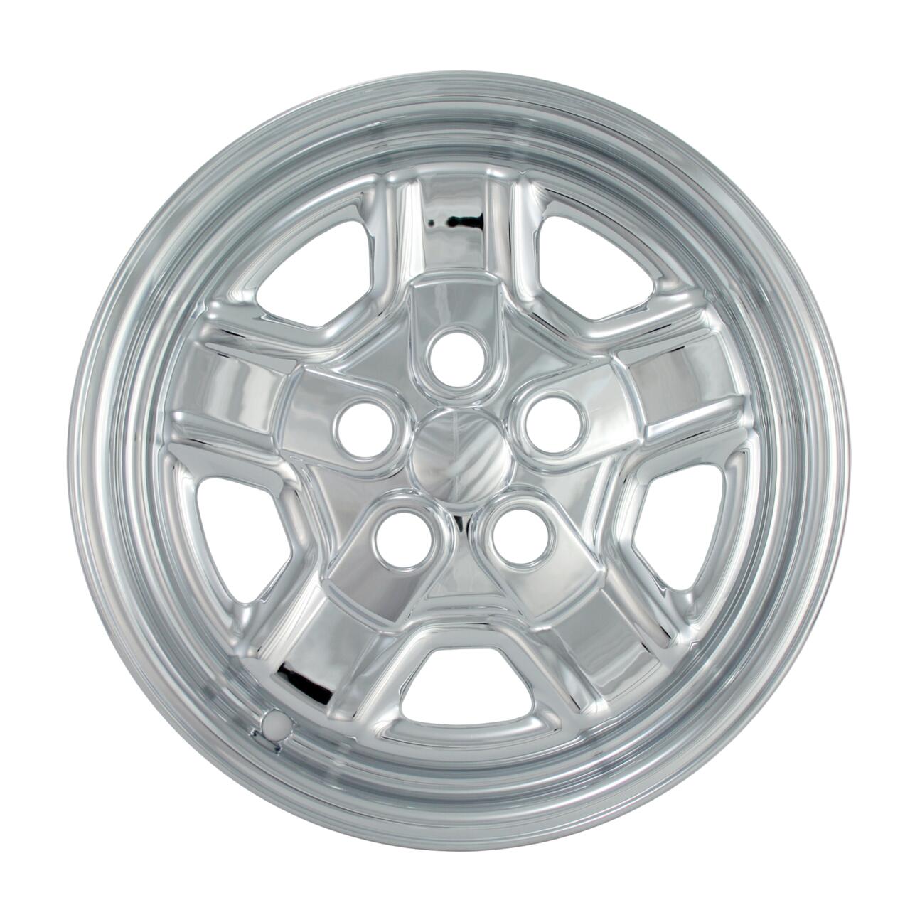 Coast To Coast IWCIMP78X - Wheel Cover 16 Inch 5 Indented Spoke Chrome Set Of 4