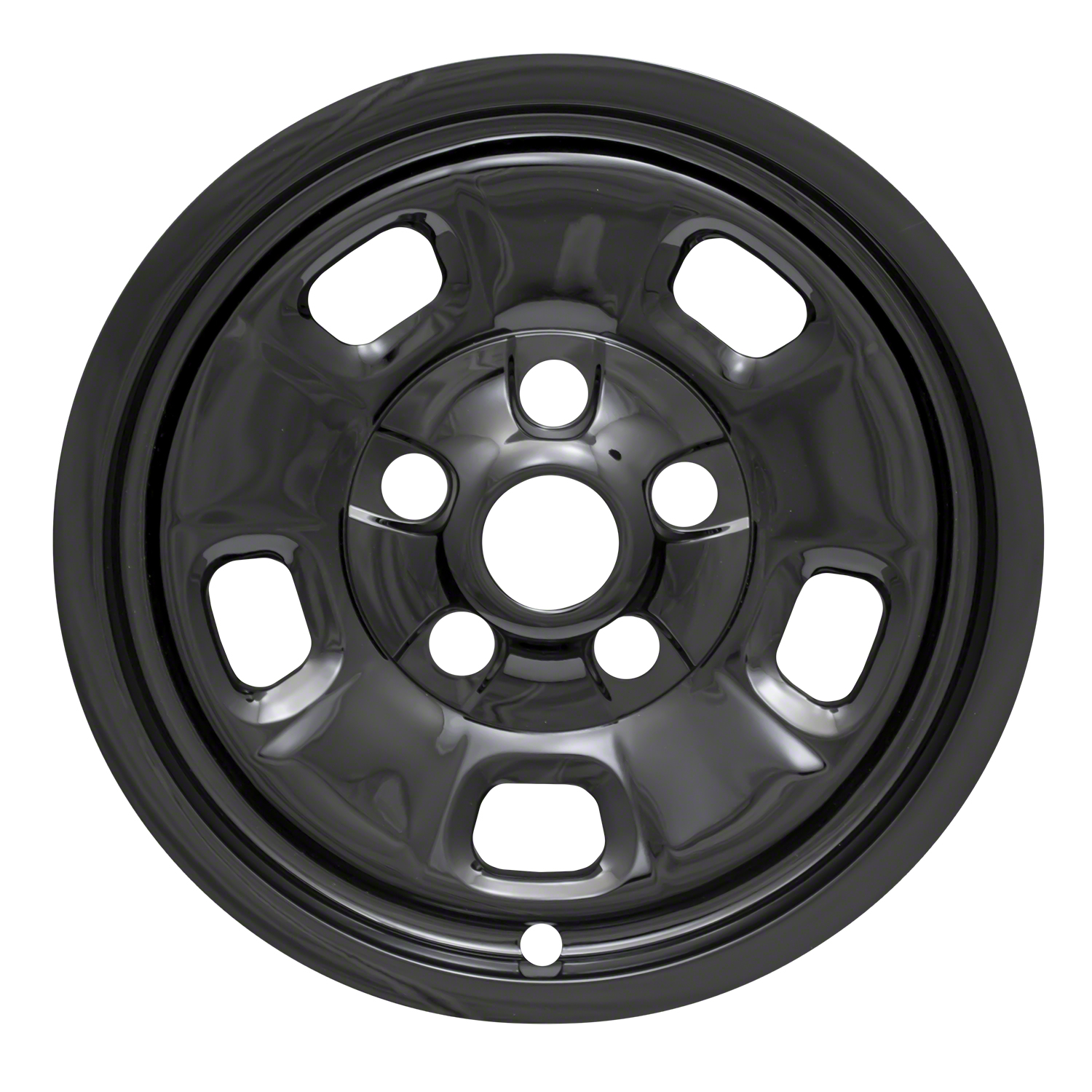 Coast To Coast IWCIMP88BLK - Wheel Cover 17 Inch 5 Spoke Gloss Black Set Of 4