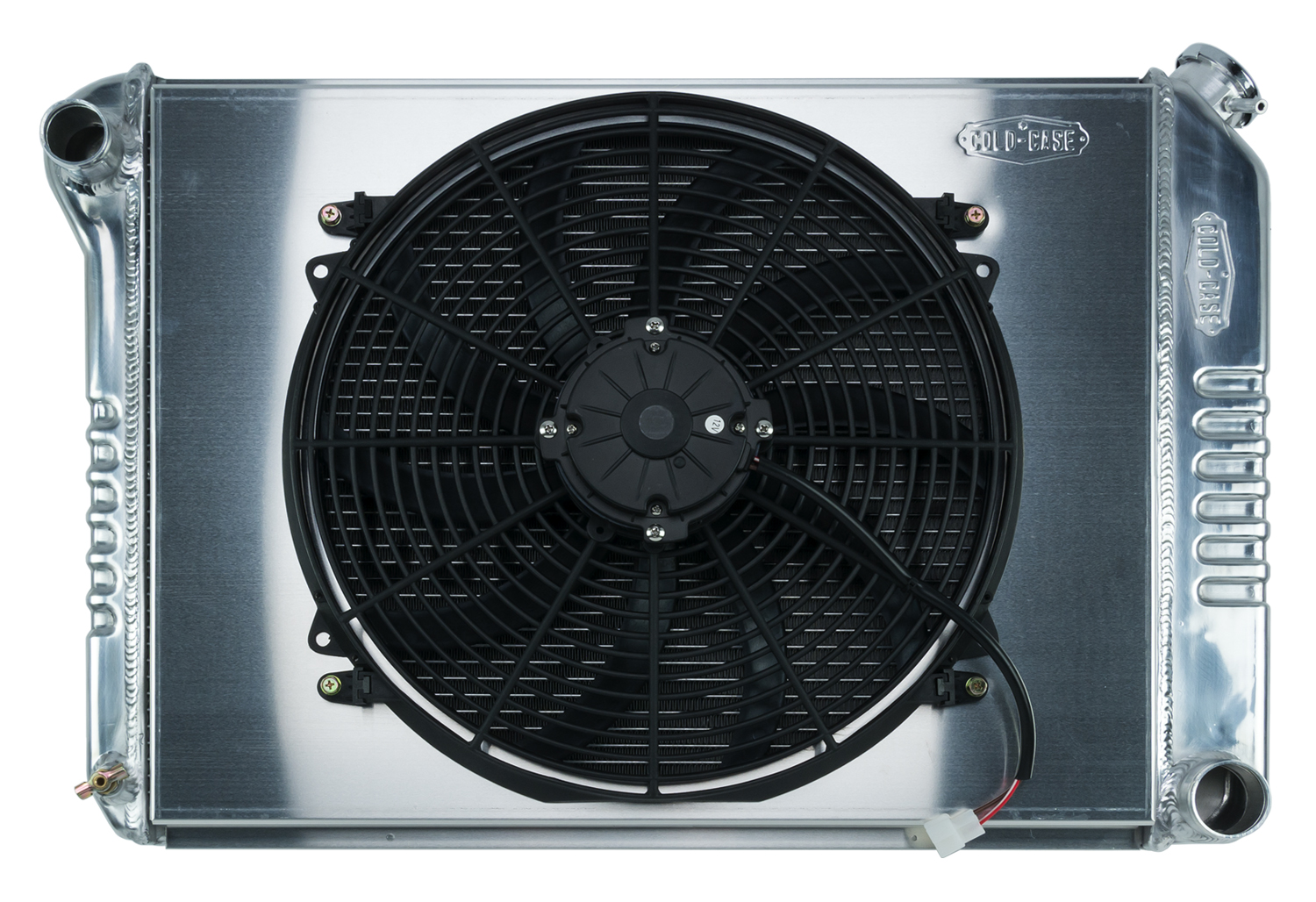 Cold Case Radiators CHN548K - 68-79 Nova BB Aluminum Performance Radiator And 16 Inch Fan Kit MT