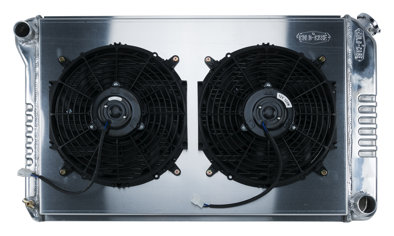 Cold Case Radiators CHC545K - 70-81 Camaro Aluminum Radiator And 12 Inch Fan Kit MT