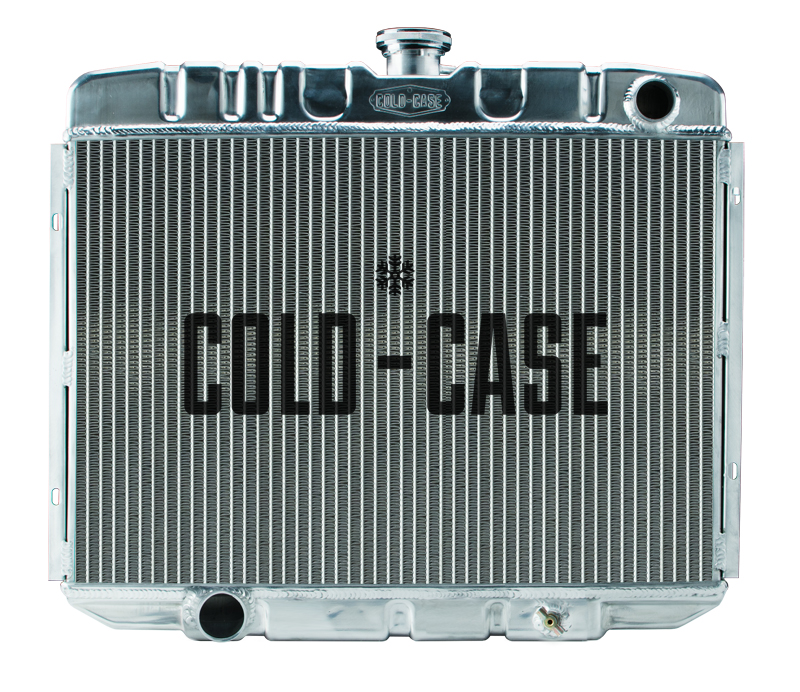 Cold Case Radiators FOM588 - 67-70 Mustang BB 24 Inch Aluminum Performance Radiator MT Cold Case Radiators FOM588 - 67-70 Mustang BB 24 Inch Aluminum Performance Radiator MT