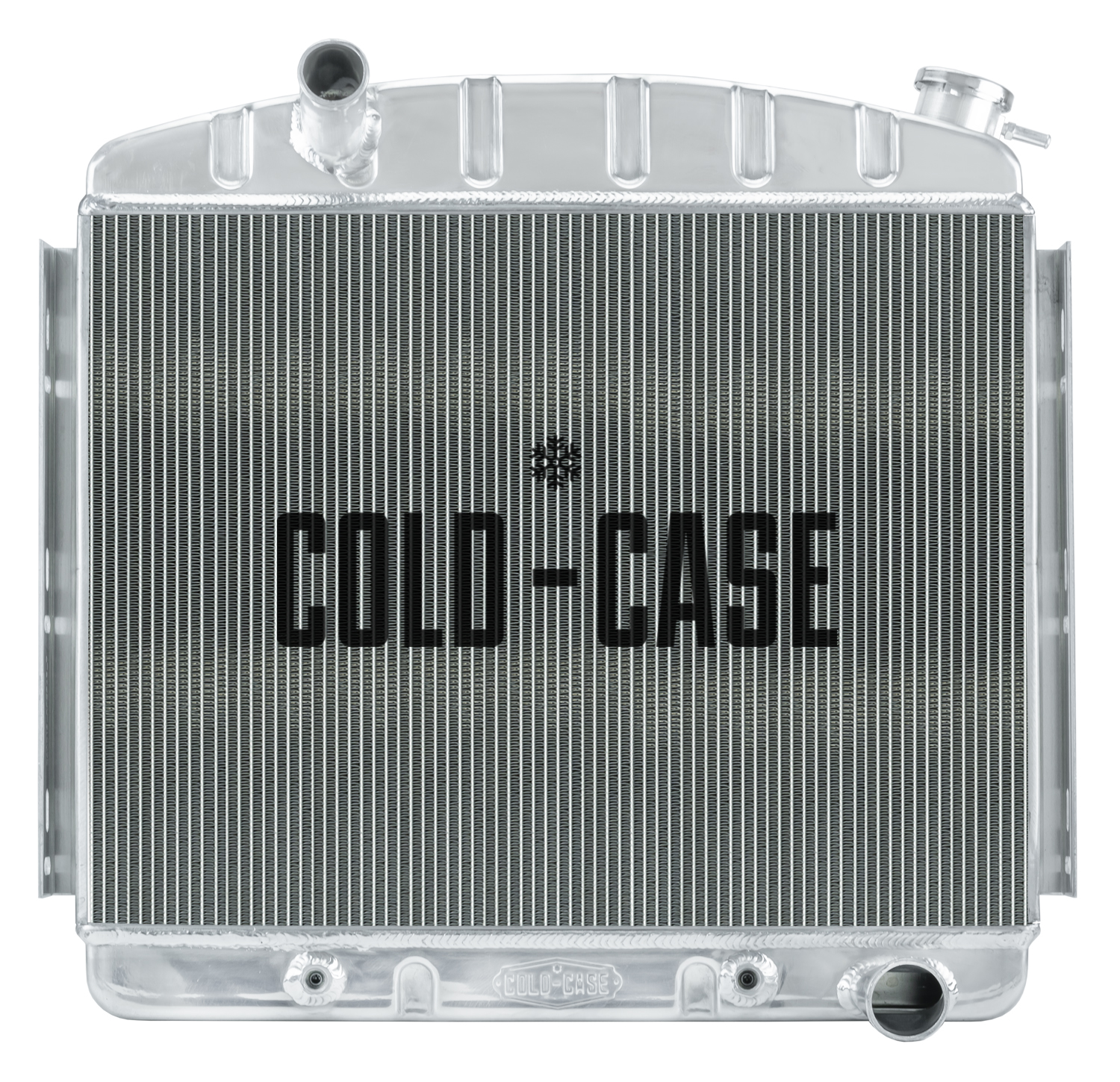 Cold Case Radiators CHT563A-7 - 57 Tri-5 Chevy Aluminum Performance Radiator 6 Cyl (Front Mount) Cold Case Radiators CHT563A-7 - 57 Tri-5 Chevy Aluminum Performance Radiator 6 Cyl (Front Mount)