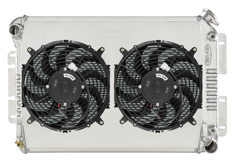 Cold Case Radiators CHC11ASK - Camaro/Firebird Dual 12 Inch Fan Kit Auto Transmission For 67-69 Camaro/Firebird