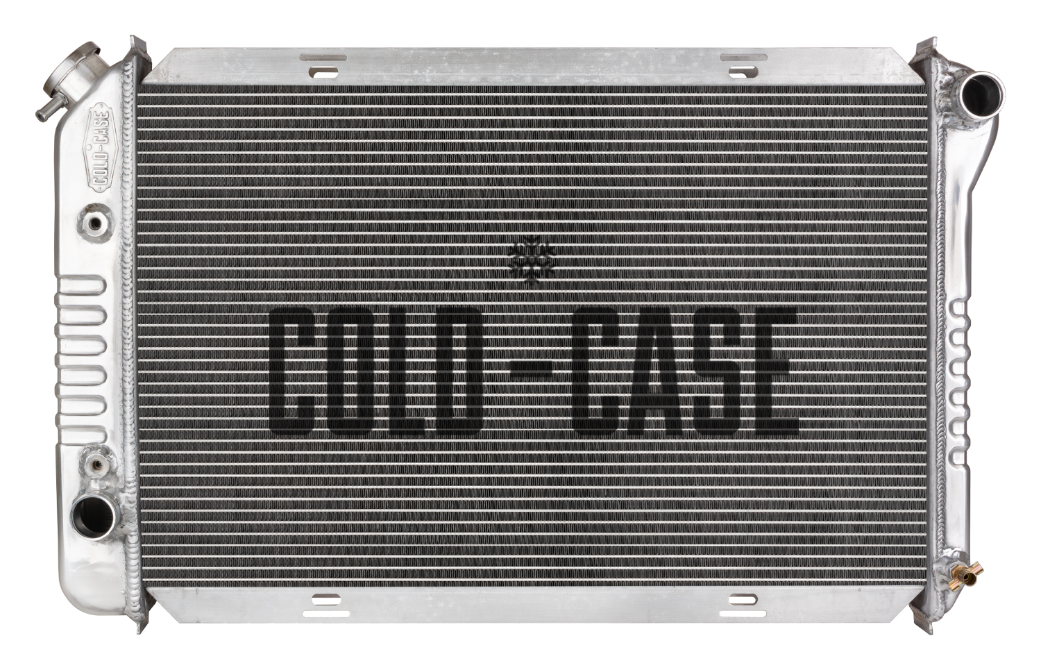Cold Case Radiators FOM578A - 1971-1973 Ford Mustang V8 Aluminum Radiator 26 Inch Small Block Auto Transmission