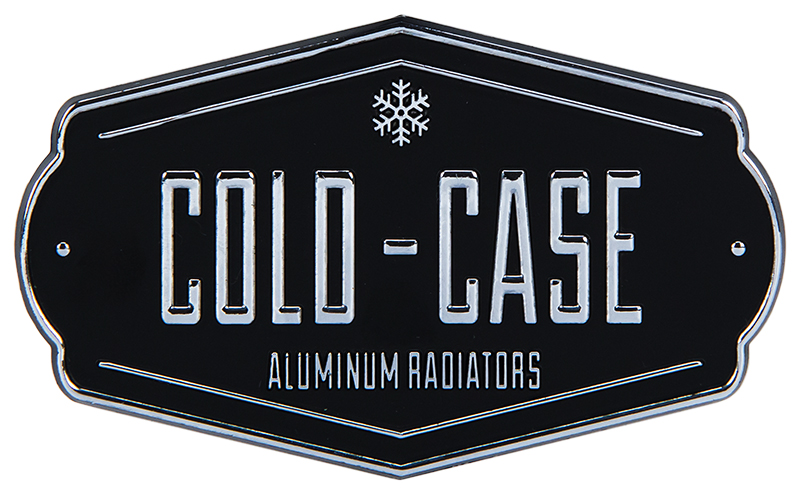 Cold Case Radiators CCBLACKEMBLEM - Cold Case Logo Emblem Black
