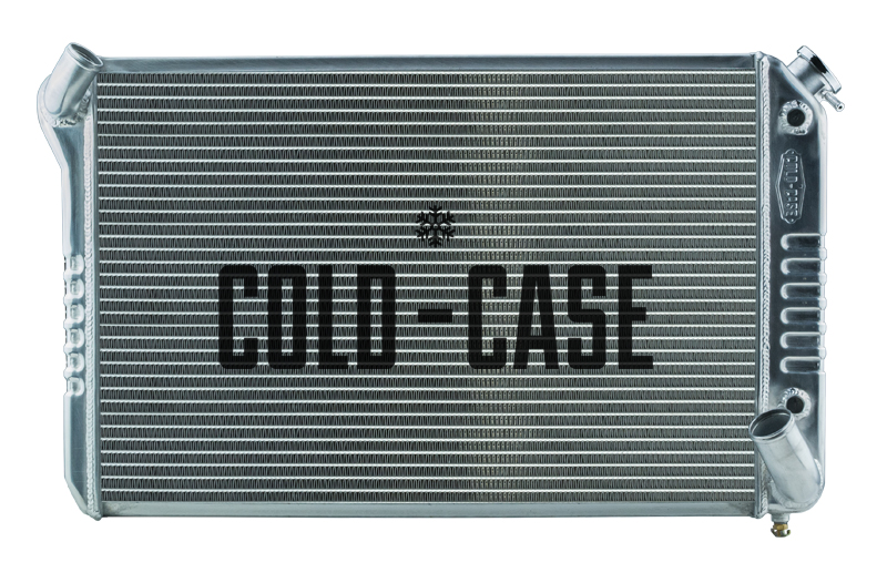 Cold Case Radiators CHV714A - Corvette Aluminum Performance Radiator 69-72 Corvette Small Block