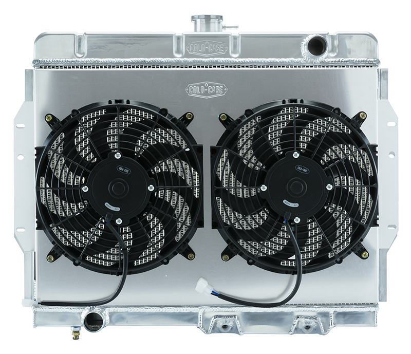Cold Case Radiators AMC100AK - 68-74 AMC Javelin AMX Aluminum Radiator Automatic Cold Case