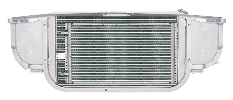 Cold Case Radiators CHC11RSLSK - 67-69 Camaro LS Swap Radiator Support Module w/AC