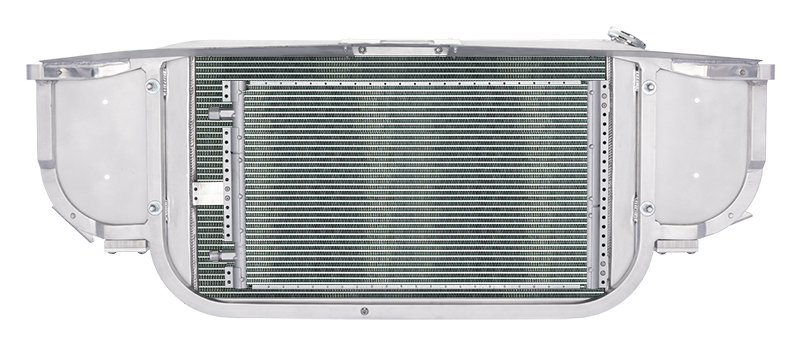 Cold Case Radiators CHC11RSK - 67-69 Camaro Radiator Support Module Kit w/ AC