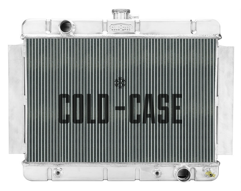 Cold Case Radiators CHE543A - 66-67 Chevelle / El Camino w/o AC Aluminum Performance Radiator Cold Case Radiator Cold Case Radiators CHE543A - 66-67 Chevelle / El Camino w/o AC Aluminum Performance Radiator Cold Case Radiator