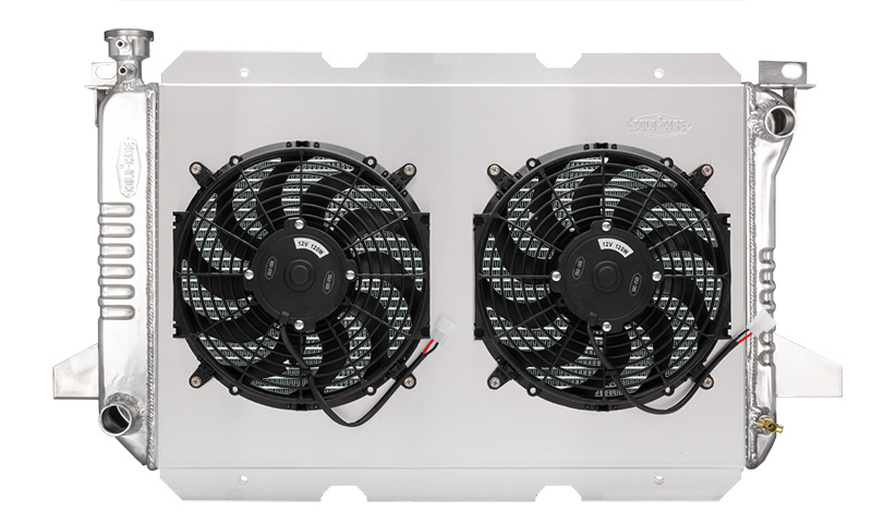 Cold Case Radiators FOT579AK - 85-96 Ford Truck Aluminum Radiator Module Cold Case Radiators FOT579AK - 85-96 Ford Truck Aluminum Radiator Module