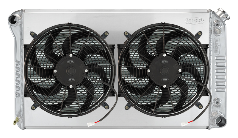 Cold Case Radiators GMT556A-1SK - 77-87 GM Truck Aluminum Radiator 1.25/1.5 Outlets AT Dual 14 Inch Cold Case Radiators GMT556A-1SK - 77-87 GM Truck Aluminum Radiator 1.25/1.5 Outlets AT Dual 14 Inch
