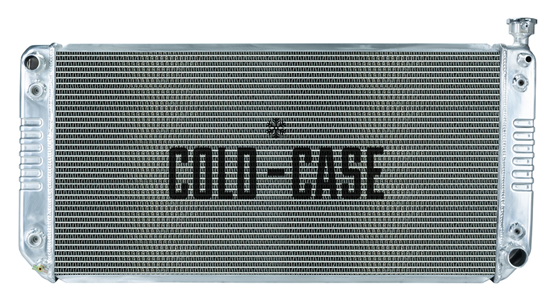 Cold Case Radiators GMT571A - 88-98 GM Truck 1500 w/ Oil Cooler Aluminum Radiator