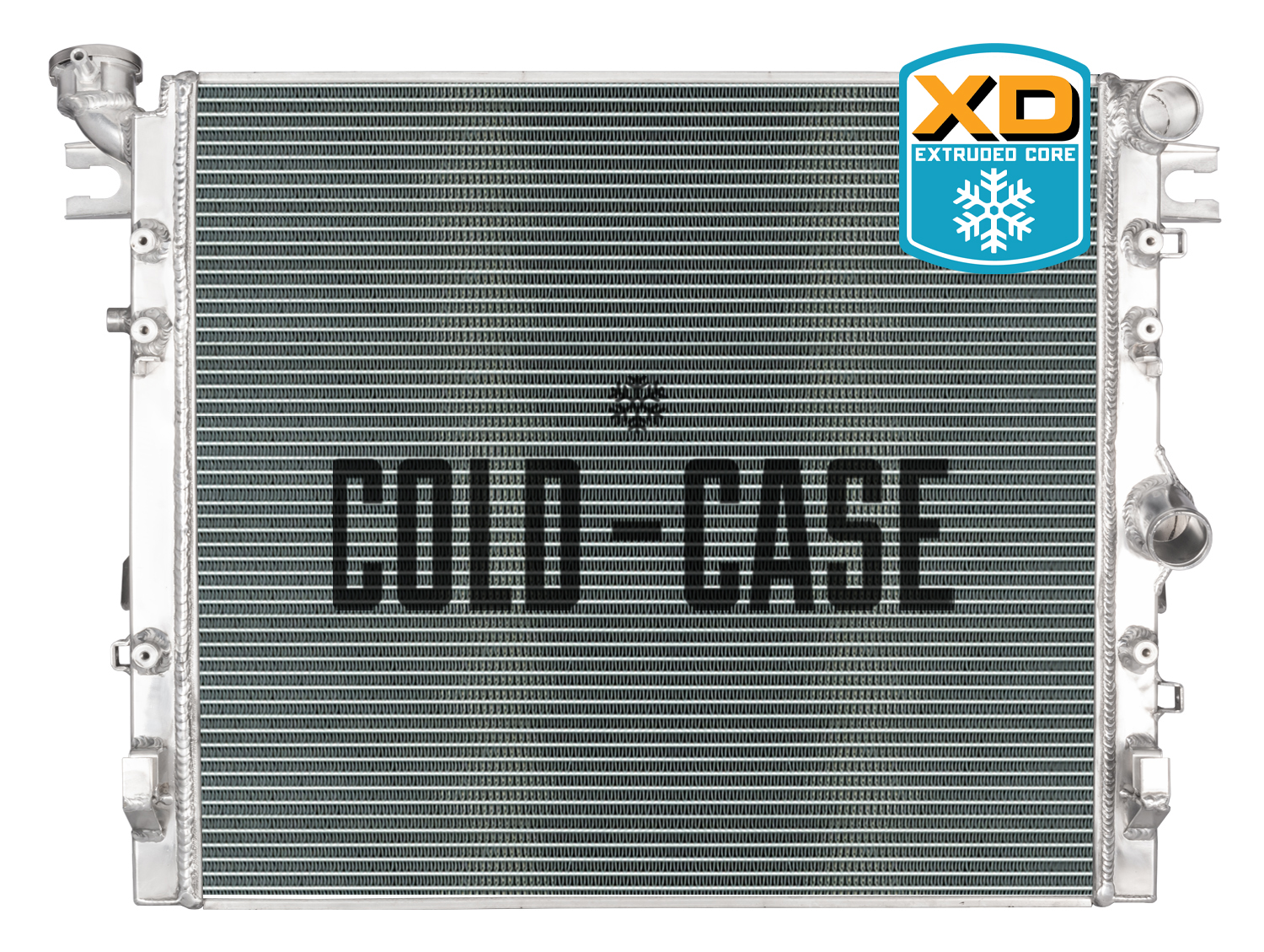 Cold Case Radiators MOJ995-5XD - 07-18 Jeep JK Hemi/LS Swap Extruded Core Aluminum Radiator