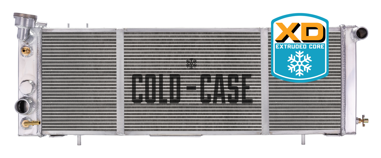 Cold Case Radiators MOJ994AXD - 84-01 Jeep Cherokee XJ Extruded Core Aluminum Radiator by