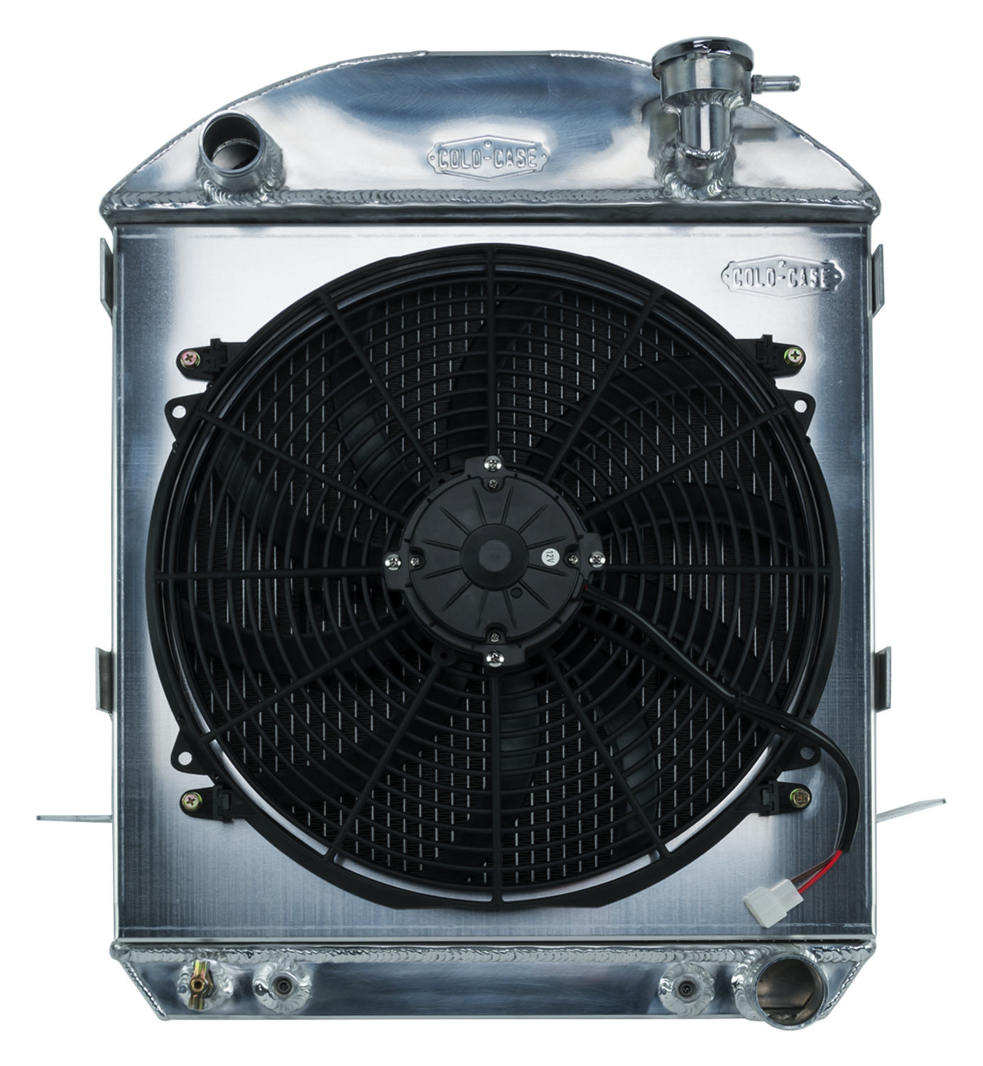 Cold Case Radiators STF900AK - 24-27 T-Bucket Chevy Engine Aluminum Performance Radiator and 16 Inch Fan Kit Cold Case Radiators STF900AK - 24-27 T-Bucket Chevy Engine Aluminum Performance Radiator and 16 Inch Fan Kit