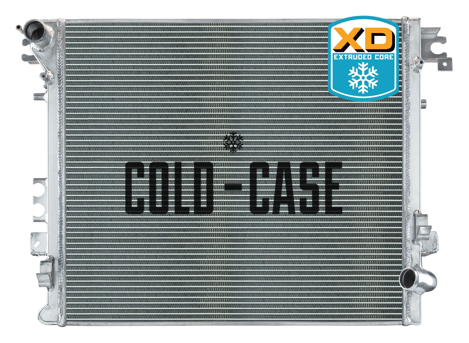 Cold Case Radiators MOJ996XD - 18-23 Jeep Wrangler JL and Gladiator JT Extruded Core Aluminum Radiator