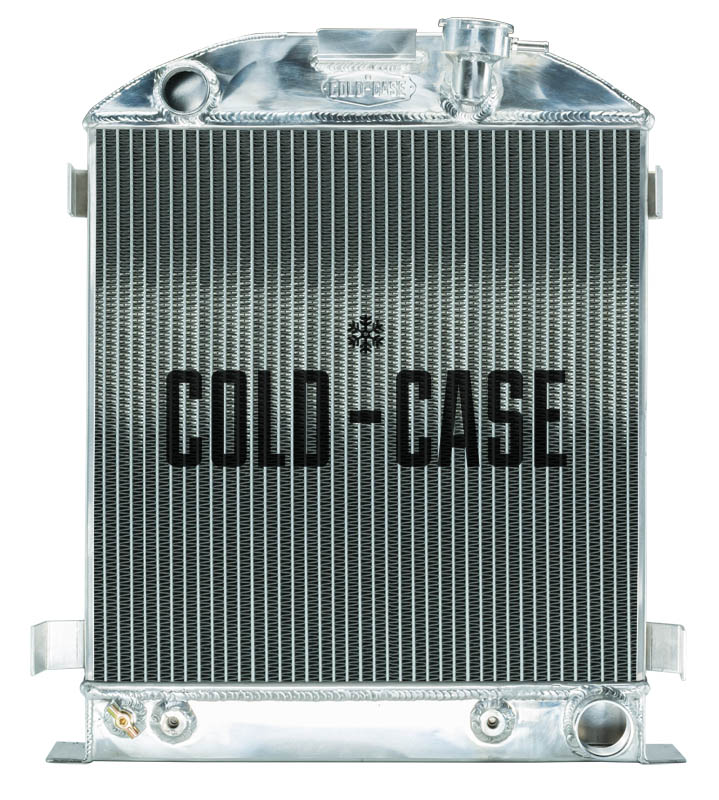Cold Case Radiators STF904A - 1932 Lowboy Chevy Engine Aluminum Performance Radiator Cold Case Radiators STF904A - 1932 Lowboy Chevy Engine Aluminum Performance Radiator