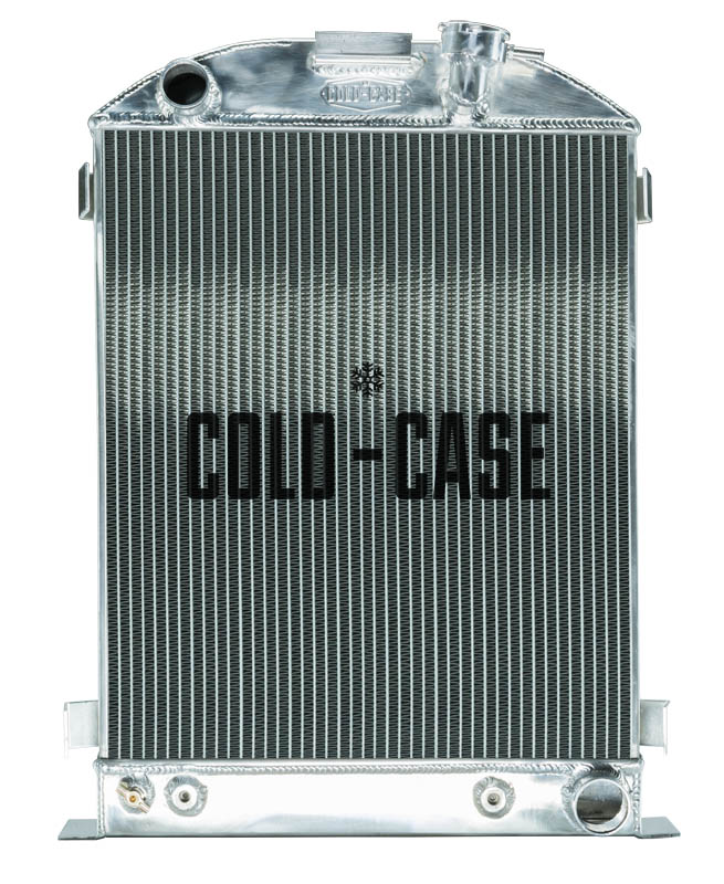 Cold Case Radiators STF902A-1 - 1932 Highboy Chevy Engine 27 Inch Aluminum Performance Radiator Cold Case Radiators STF902A-1 - 1932 Highboy Chevy Engine 27 Inch Aluminum Performance Radiator