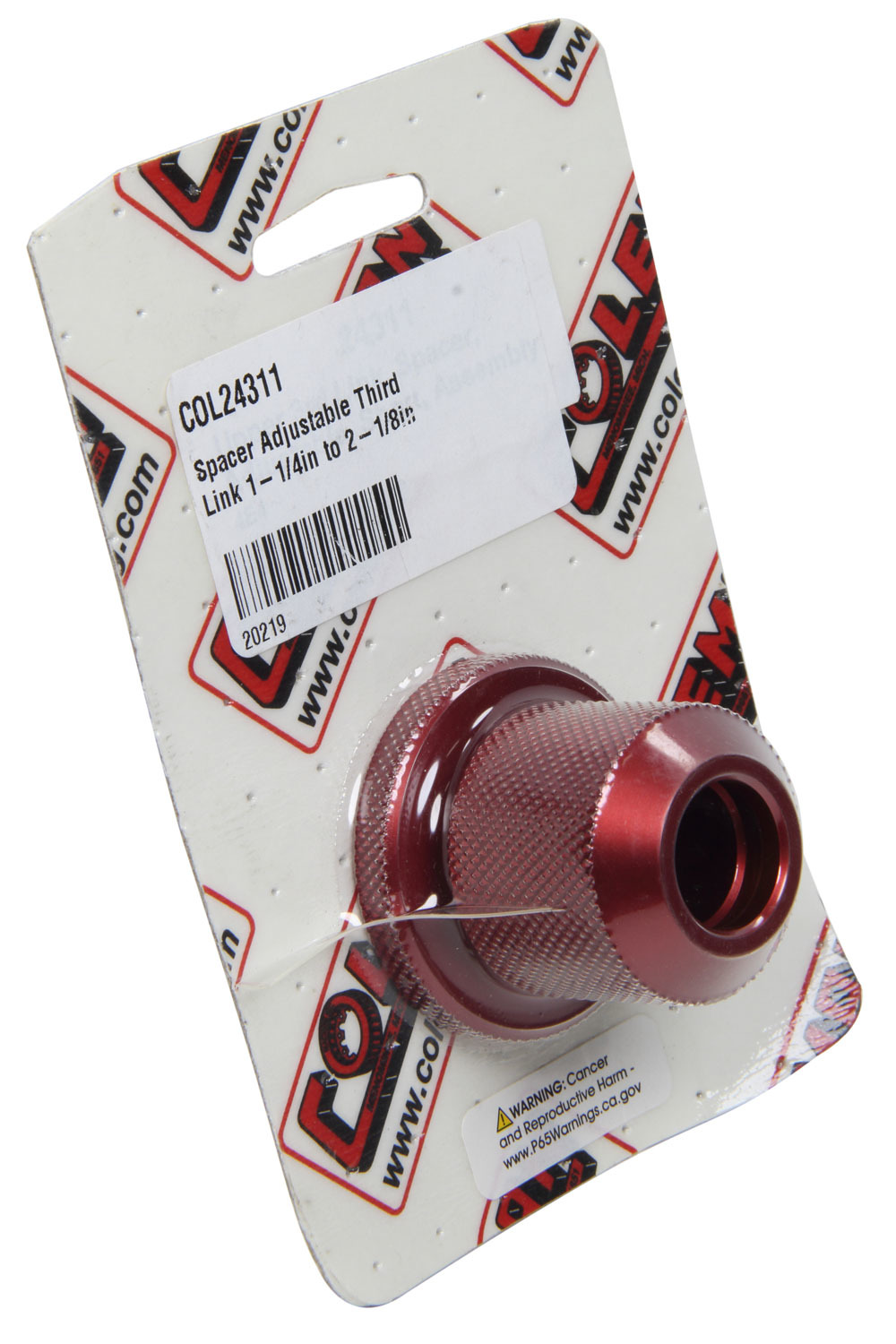 Coleman Machine 24311 - Spacer Adjustable Third Link 1-1/4in to 2-1/8in