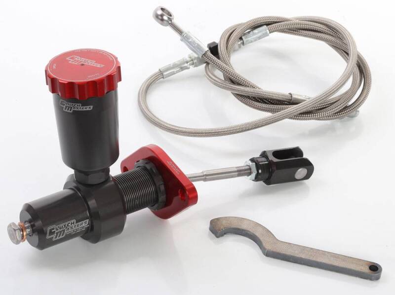 Clutch Masters MC08UN-9BK - Acura/Honda Universal .75in Bore Master Cylinder Upgrade Kit - Black