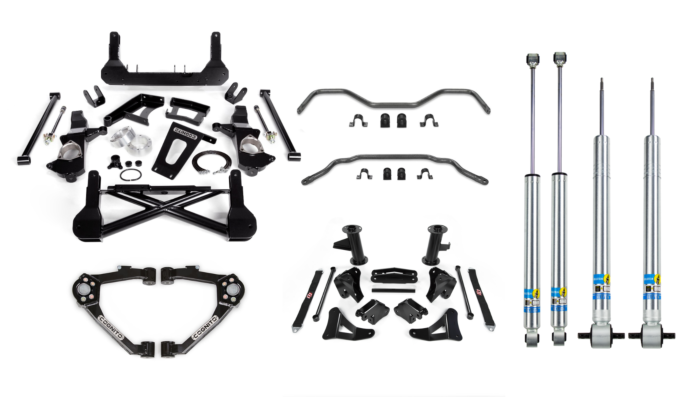 Cognito 210-P1144 - 10-Inch Performance Lift Kit with Bilstein 5100 Series Shocks For 14-18 Suburban 1500/Yukon XL 1500 2WD/4WD With OEM Aluminum/ Stamped Steel Upper Control Arms Cognito 210-P1144 - 10-Inch Performance Lift Kit with Bilstein 5100 Series Shocks For 14-18 Suburban 1500/Yukon XL 1500 2WD/4WD With OEM Aluminum/ Stamped Steel Upper Control Arms